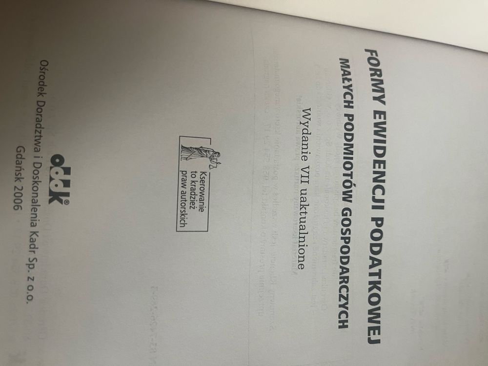 Teresa Martyniuk Formy ewidencji podatkowej małych podmiotów MNP