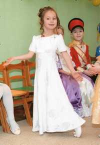 Детское нарядное бальное платье