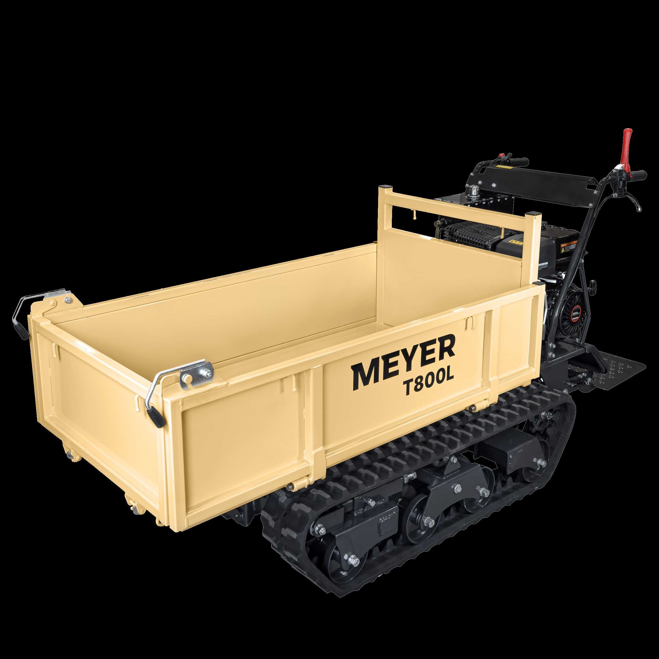 Wozidło gąsienicowe taczka transporter MEYER T1000L