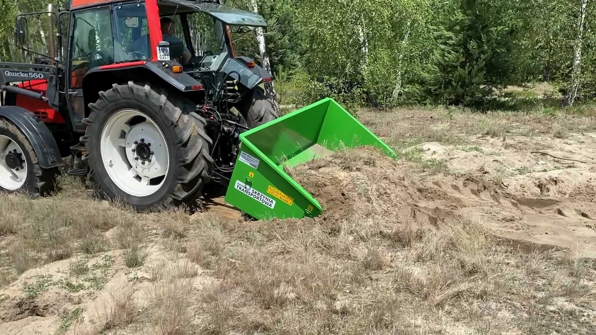 Balast - Skrzynia Transportowa Do Ciagnika, Ładowność 1200kg