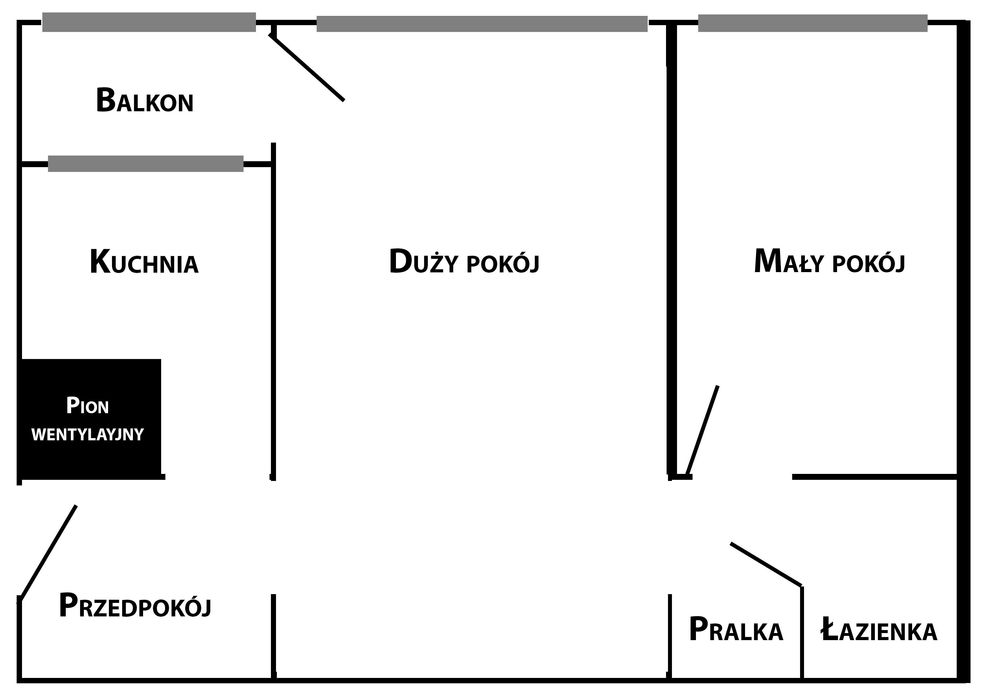 Od 140 zł, apartament 2 pokojowy do wynajęcia Lublin ul. Okrzei 12