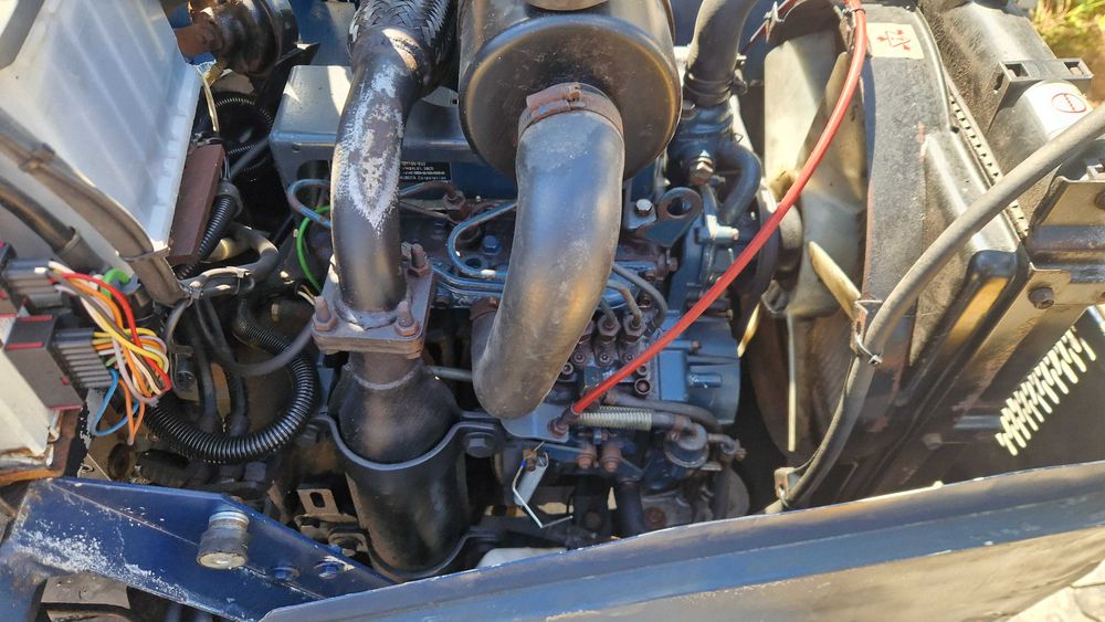 silnik Kubota  D1105-EU2 Moffett pompa hydromatik  wózek podwieszany