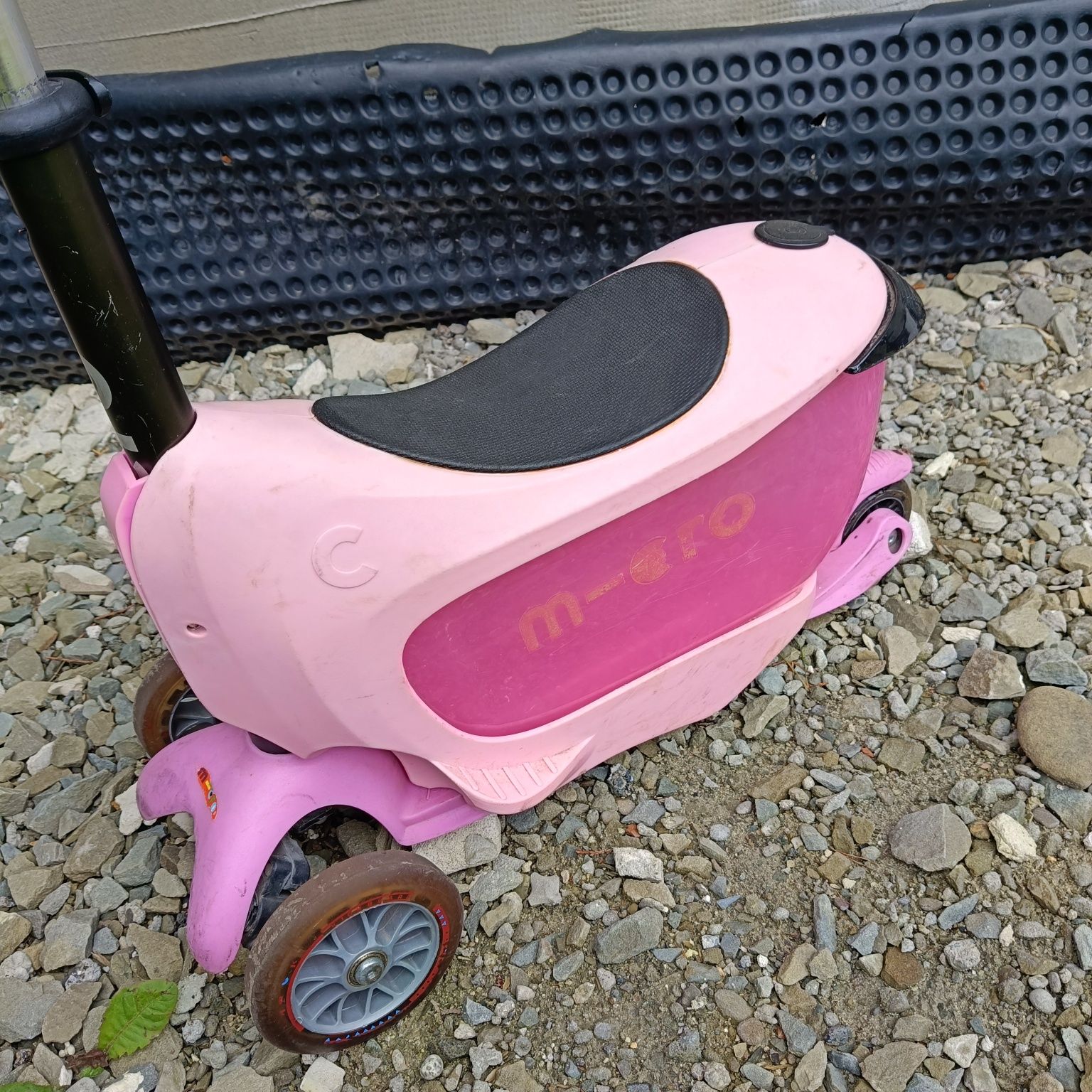 Hulajnoga jeździk Micro Mini2go Deluxe Plus Pink
