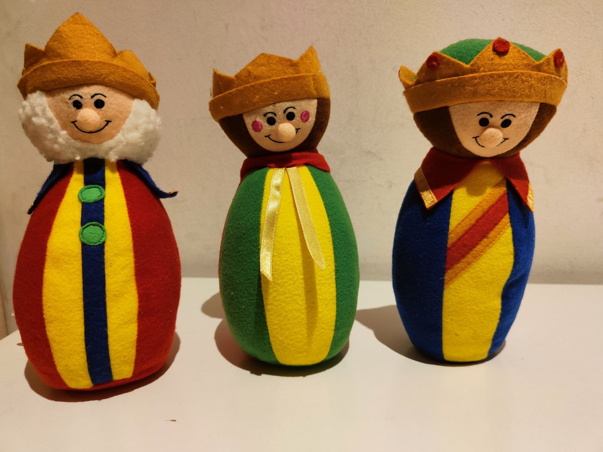 Trzej Królowie- figurki maskotki, Boże Narodzenie