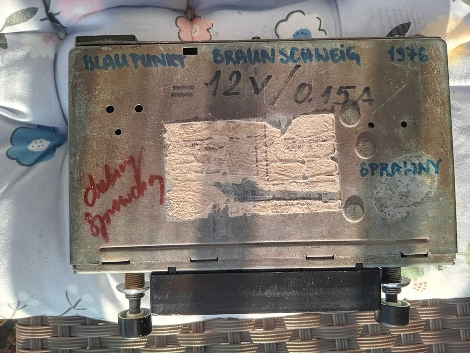 radio samochodowe zabytek, oldtimer, klasyk