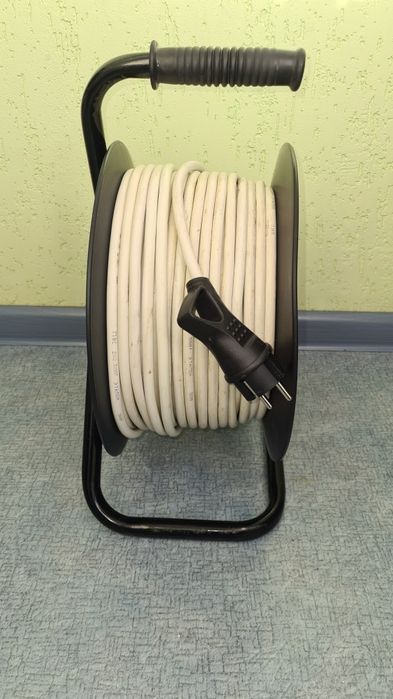 Подовжувач 50м на котушці. ПВС 2×2.5 мм.кв