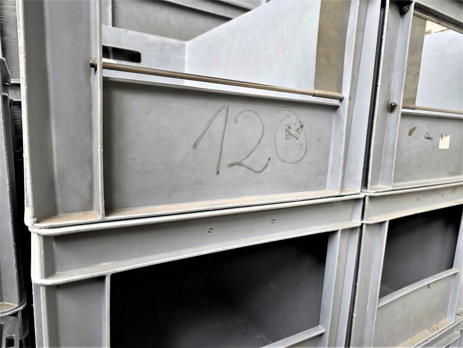 Pojemnik Plastikowy Kuweta Skrzynka Kosz Magazynowy Warsztatowy Regał