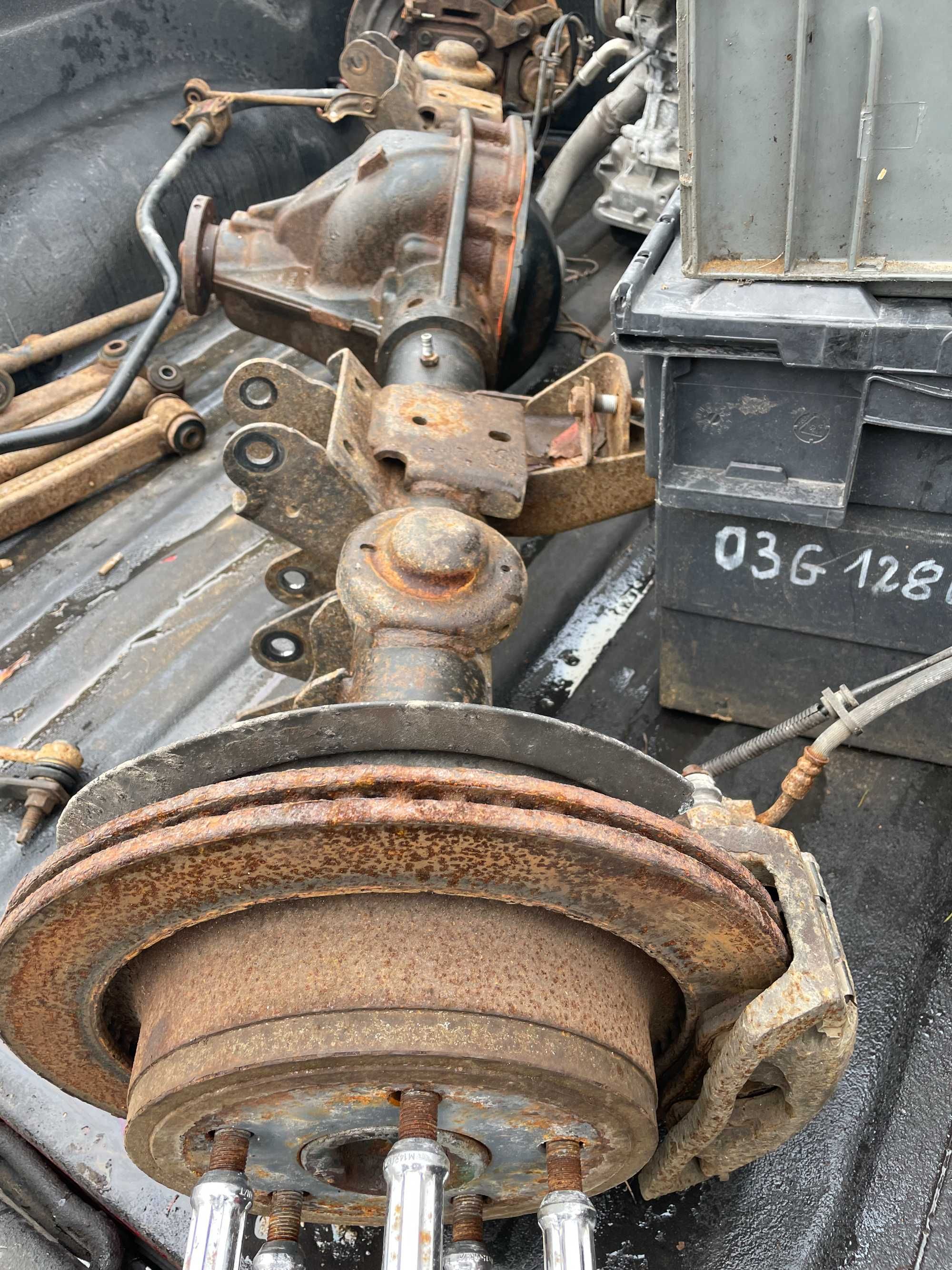 Most tylny o przeł. 3.92 Dodge Ram 1500 IV DS. Sprawdzony sprawny