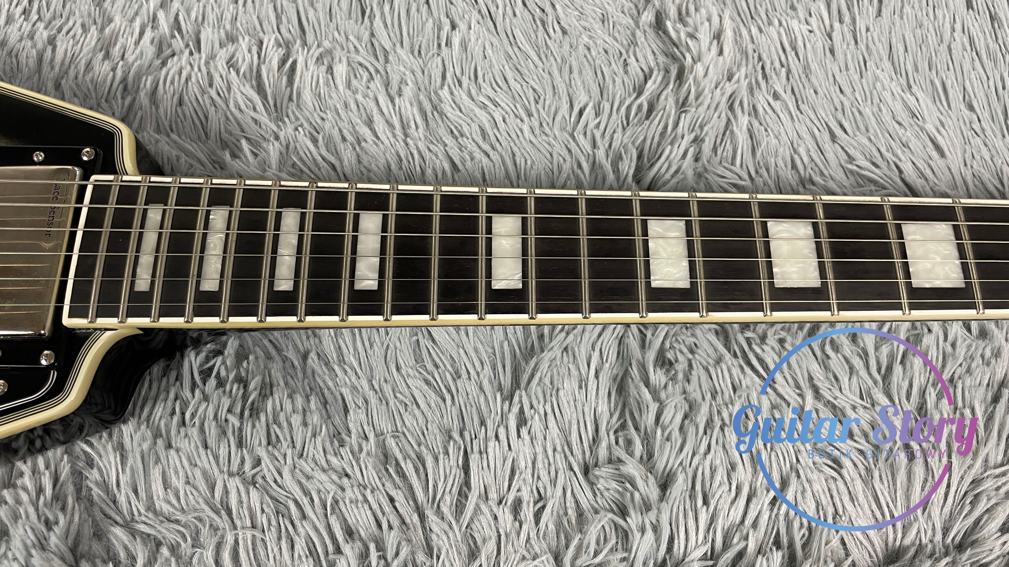 2017 Epiphone Brent Hinds Flying V Custom Silverburst