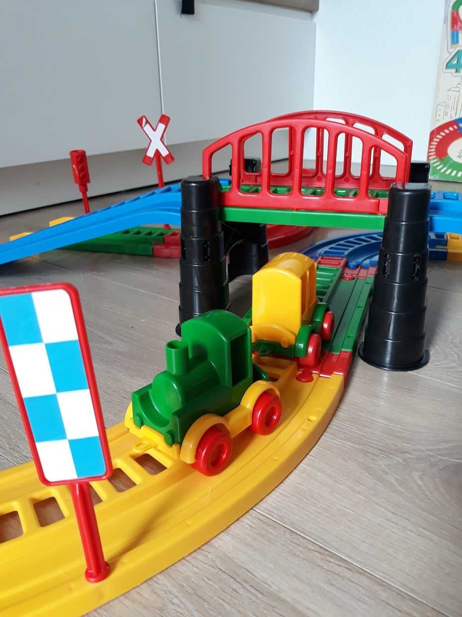 Pociąg, kolejka, tory kolejowe 4,5 m, Wader