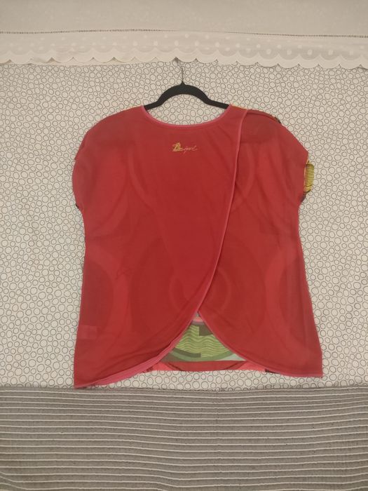 Blusa manga curta Desigual