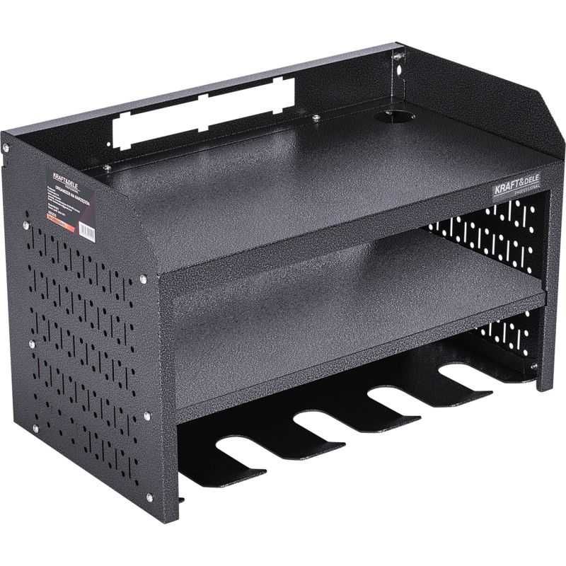 KRAFT&DELE Metalowa Półka Organizer Na Narzędzia 560x305x355mm KD3232