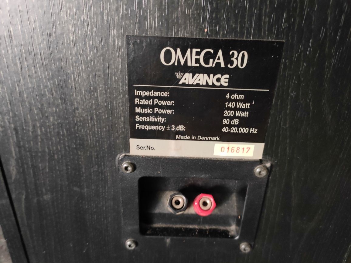 Kolumny podłogowe OMEGA AVANCE 30 super dźwięk stan bdb