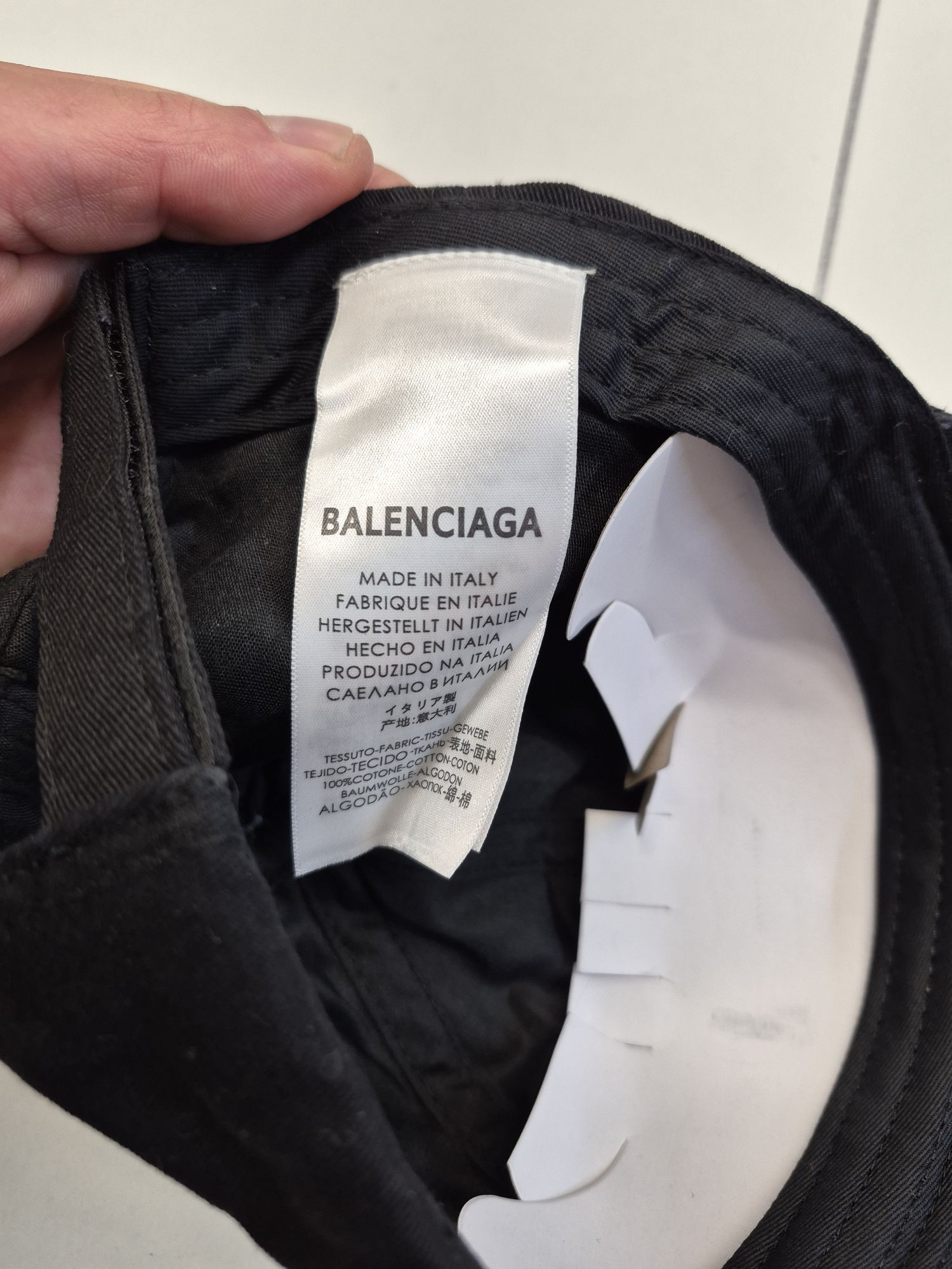Czapka z daszkiem Balenciaga