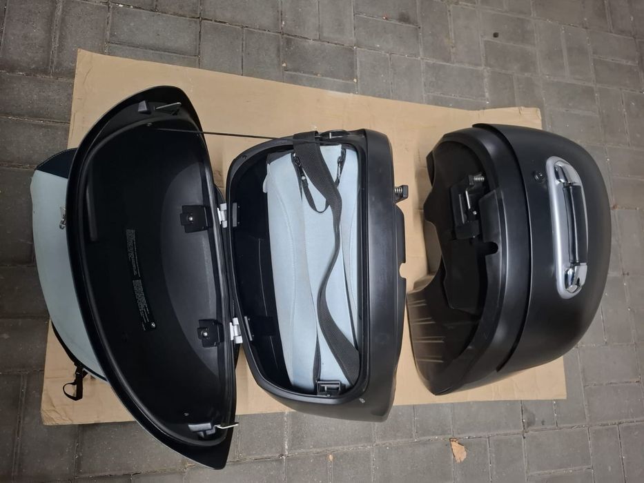 BMW R1200C – Duże kufry, sakwy + torby podróżne, oryginał, stan bdb