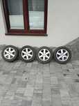 Alufelgi 15 4x100 z oponami letnimi