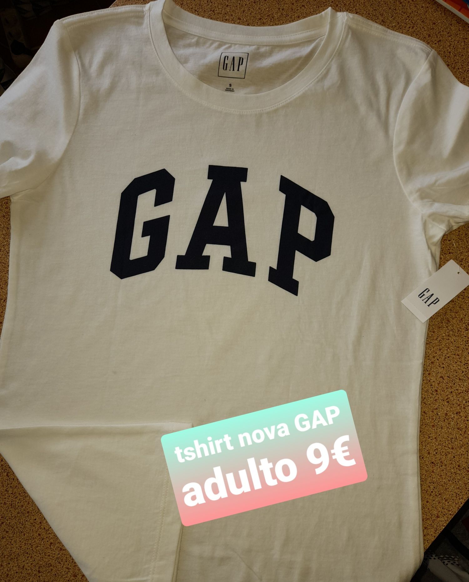 Tshirts GAP novas senhora tam XS