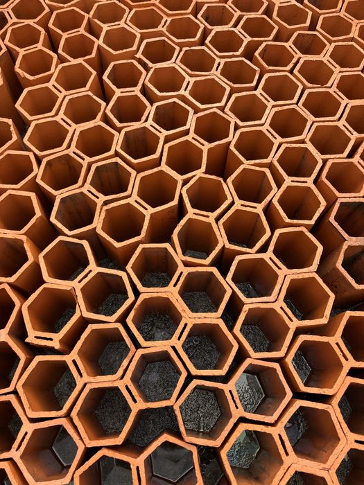 Garrafeiras de barro duplas