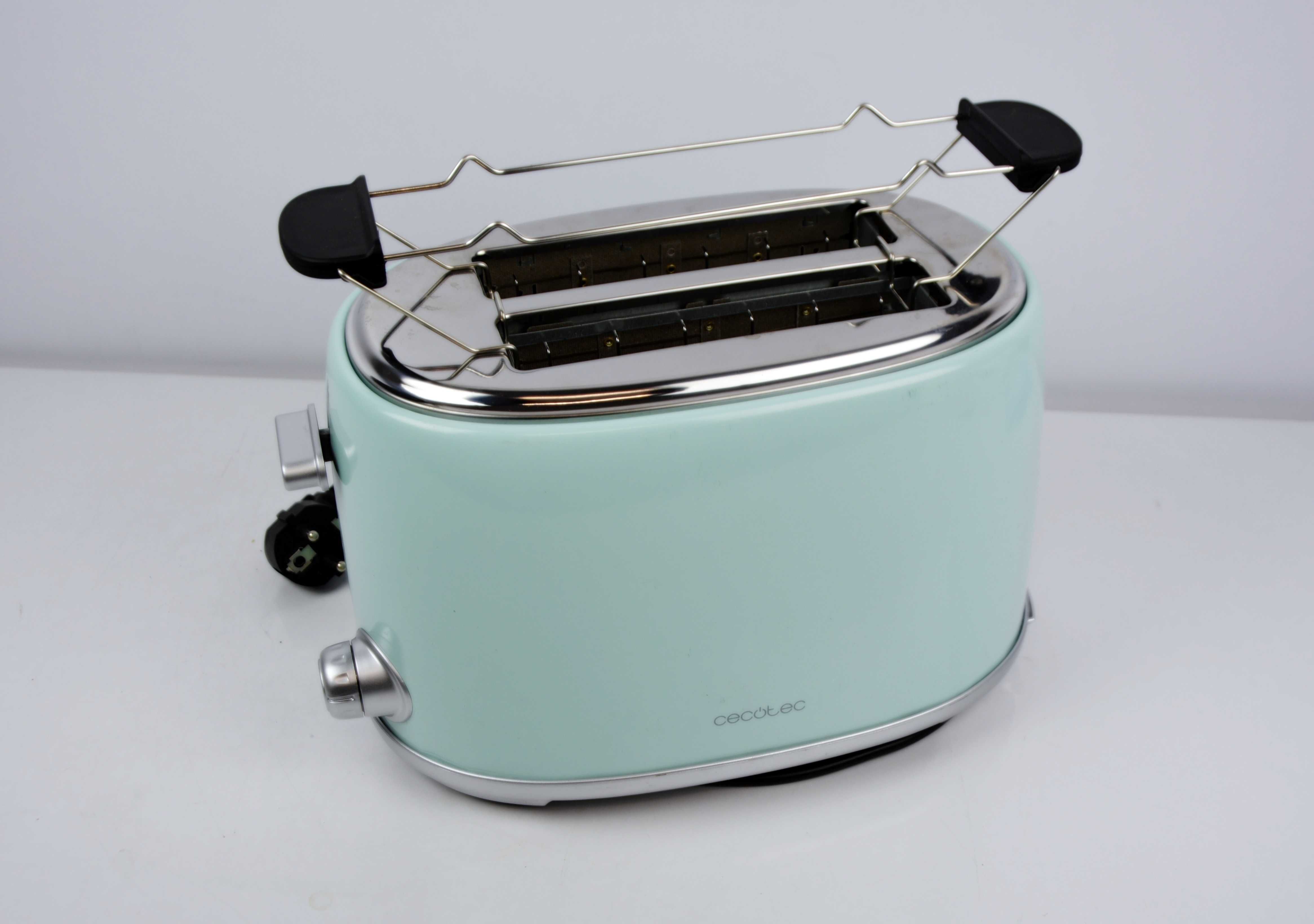 Toster Cecotec Toast&Taste 1000 Retro Double miętowy 980 W