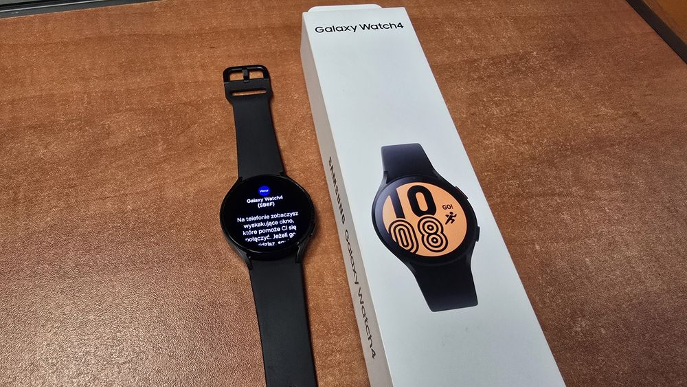 Samsung Galaxy Watch 4 44mm czarny, stan bdb