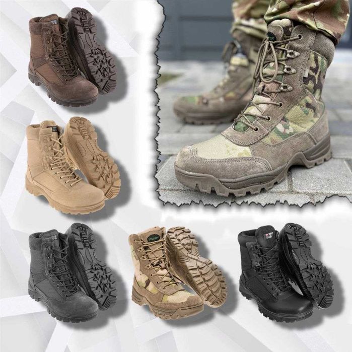 Черевики тактичні демісезонні Mil-Tec Side Zip Boots