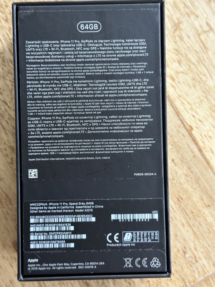 iPhone 11 Pro 64gb 96% Gray/Grey