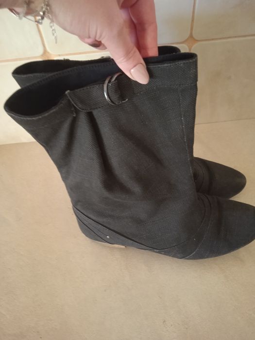 Buty , botki za kostkę 38