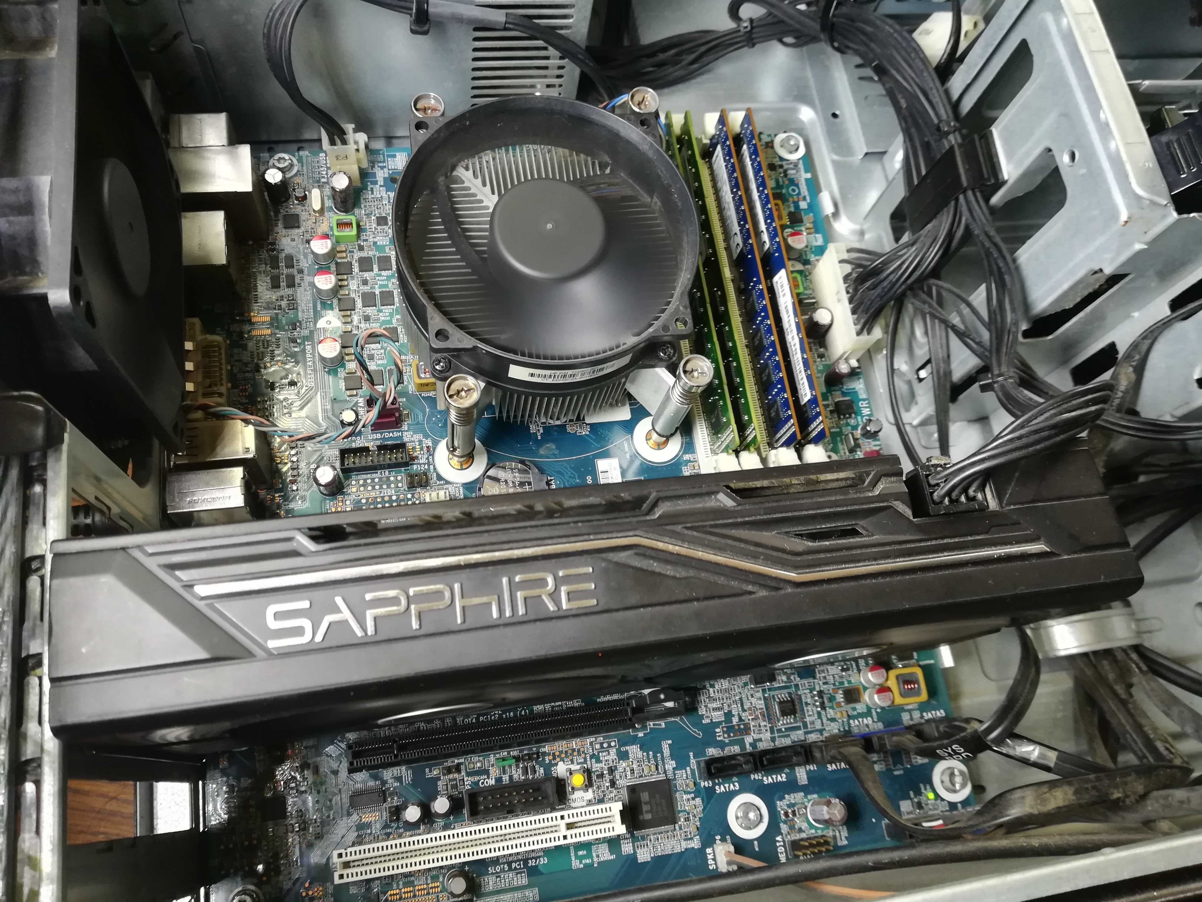 Мощный   игровой   i5-4590   16гб памяти видеокарта  RX470 4гб 256 бит