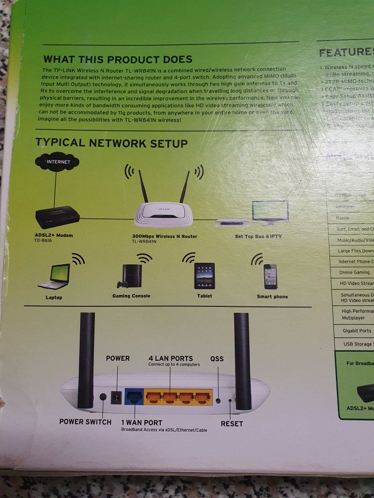 Router TP-link 300Mbps