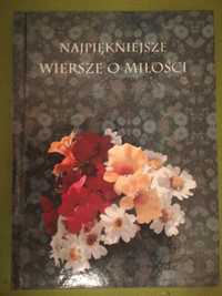 książka "Najpiękniejsze wiersze o miłości" praca zbiorowa