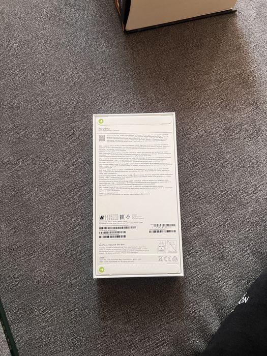 NOWY - iPhone 16 Plus 128GB - czarny - nieotwierany