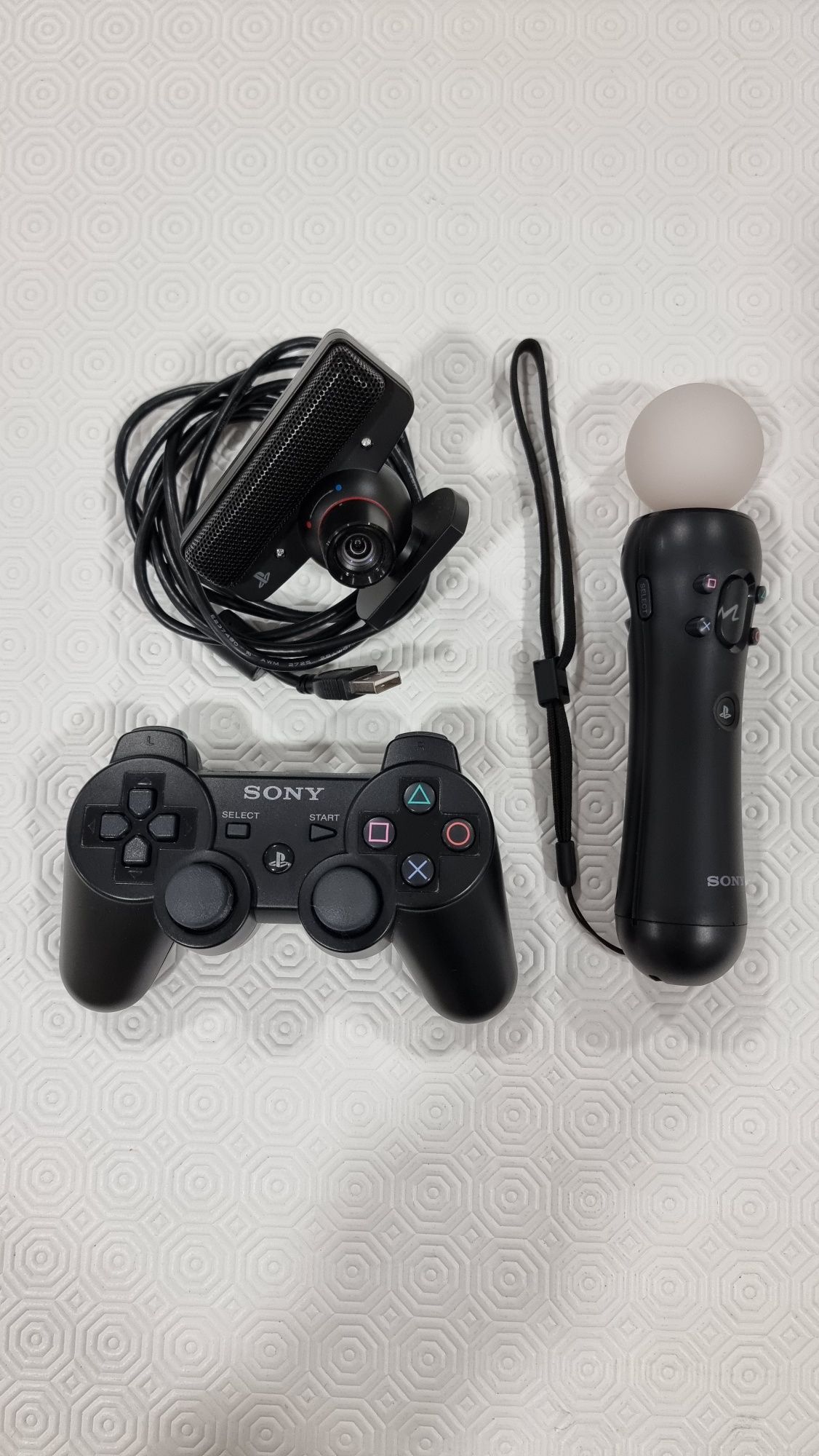 Playstation 3 Fat Preto com jogos