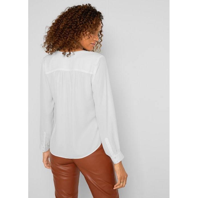 bonprix elegancka kopertowa koszulowa bluzak 50-52