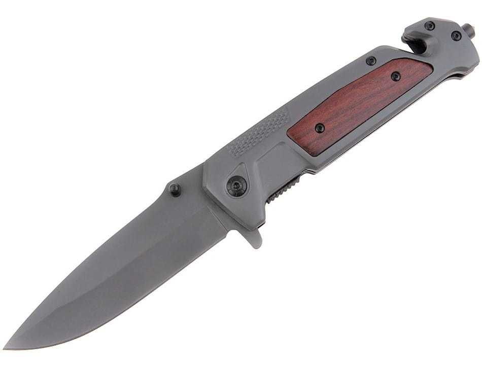 KLASYCZNY sprężynowy nóż włoski stal 420 - italy milano 22cm N-394C