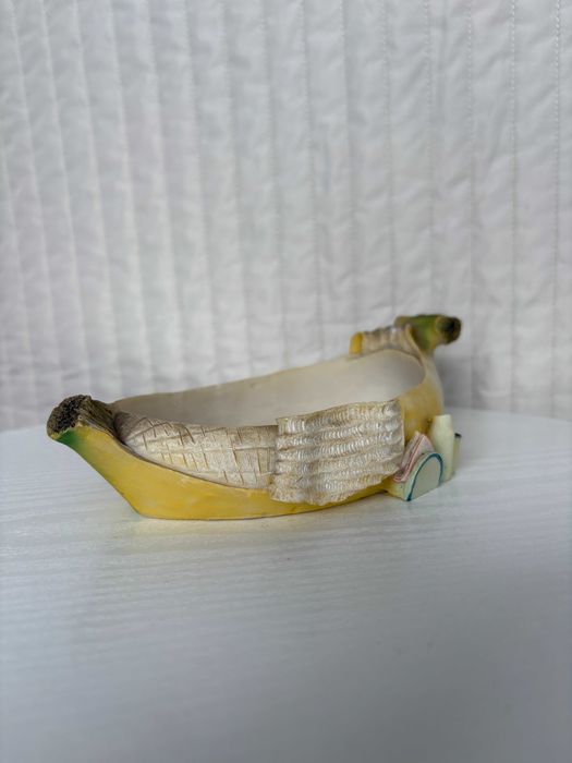 Ręcznie robiona misa banan