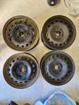 4x Oryginalne felgi stalowe Renault 15" 6Jx15 ET50 4x100 - komplet