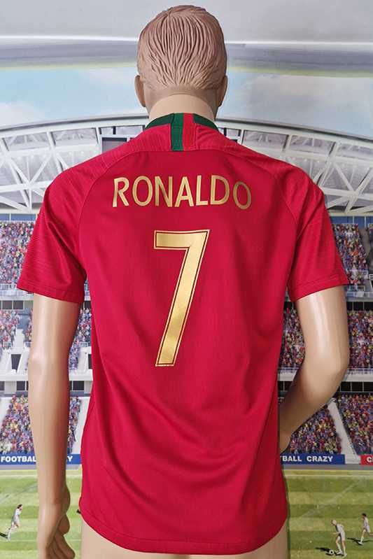 Portugalia FPF Nike DriFit 2018-19 #7 Cristiano Ronaldo home size: M