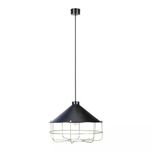 Lampa wisząca Yondair E27 czarno złota 28W