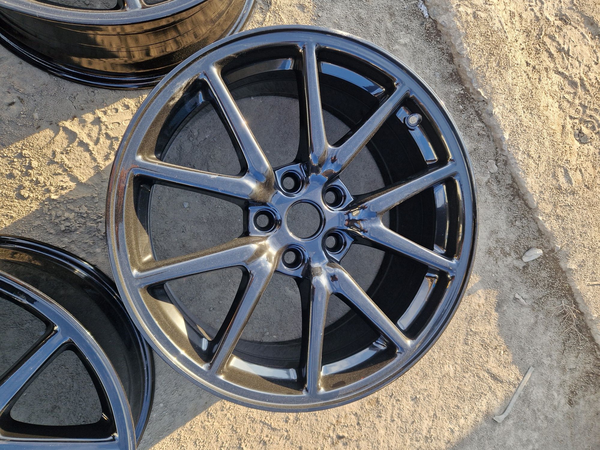 Диски Tesla 3, r18 black, Honda,