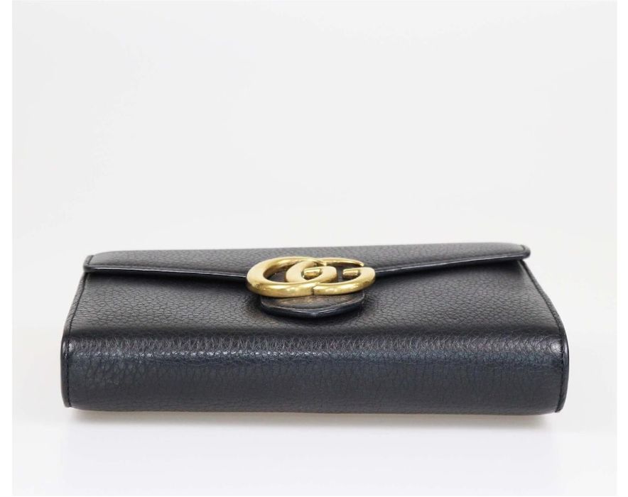 Carteira Gucci Marmont preta
