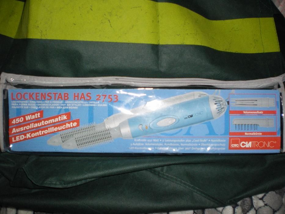 Encaracolador e Modelador de caracóis, Clatronic, novo