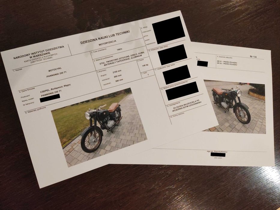 Rzeczoznawca/Rejestracja na zabytek / Opinie / Oględziny przed zakupem