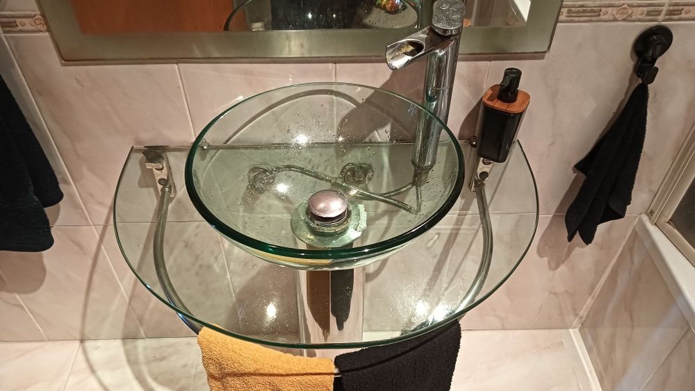 Conjunto lavatório WC