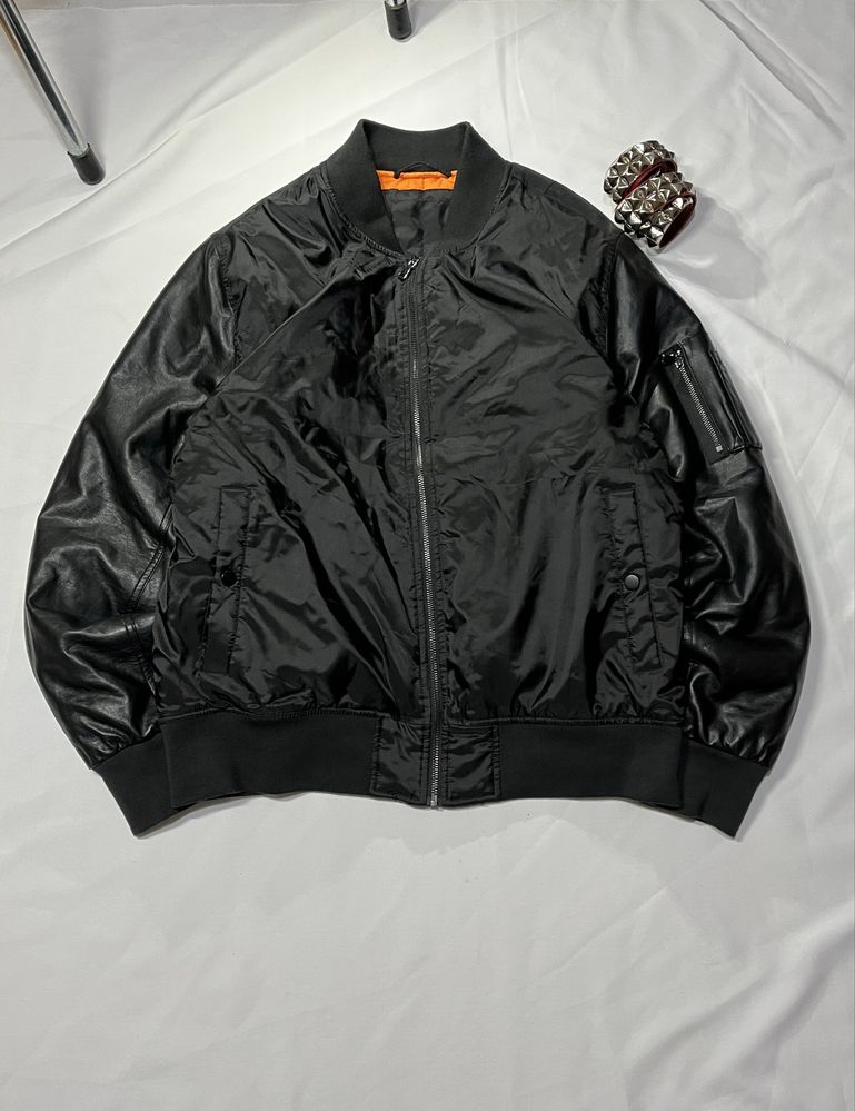 Бомбер куртка alpha hps cwu vintage schott usaf oversize оверсайз rap