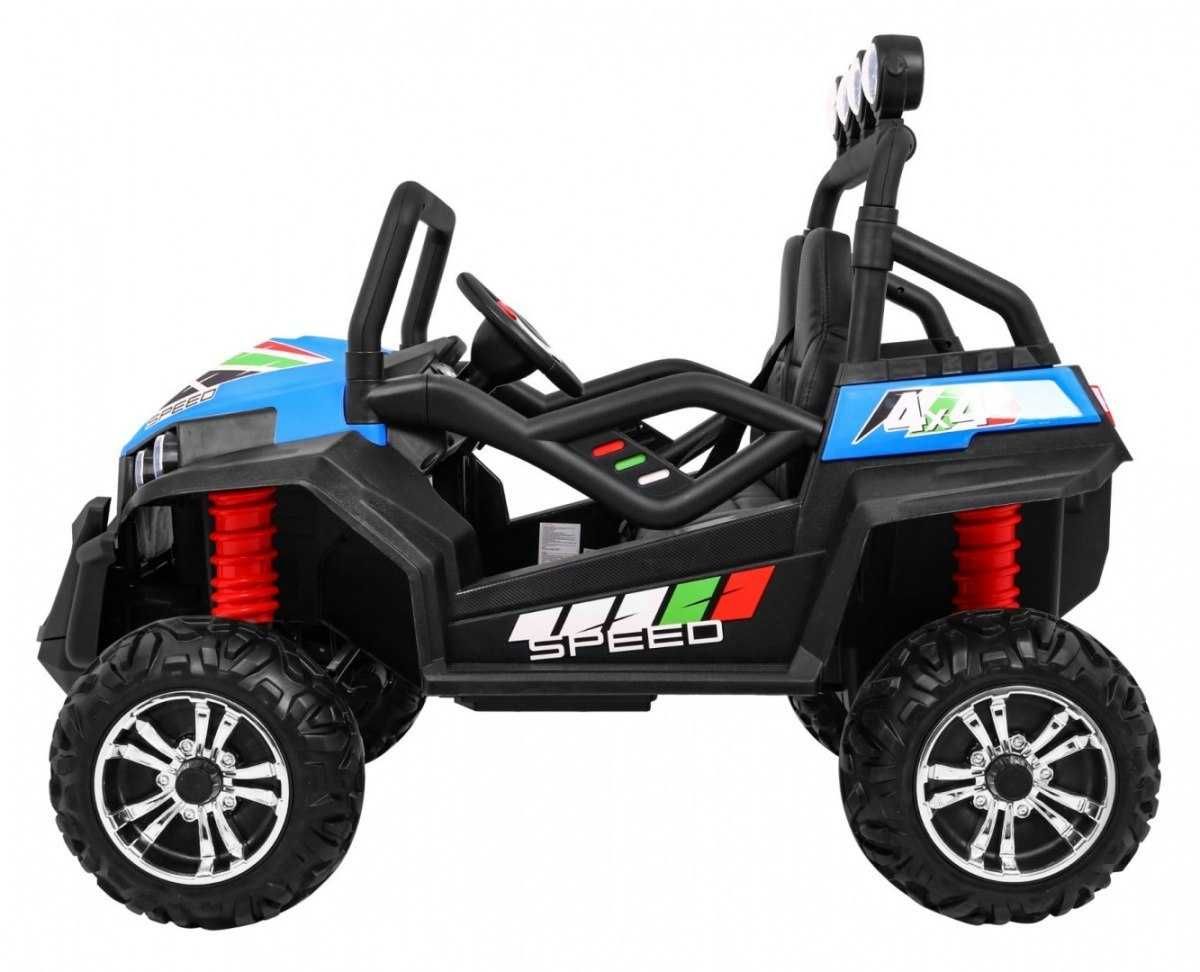 Grand Buggy Strong Lift dla dzieci Niebieski + Napęd 4x4