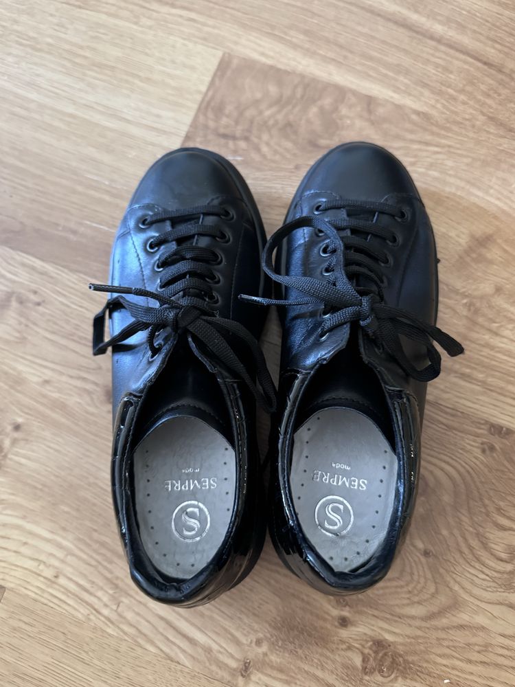 Buty damskie skórzane SEMPRE