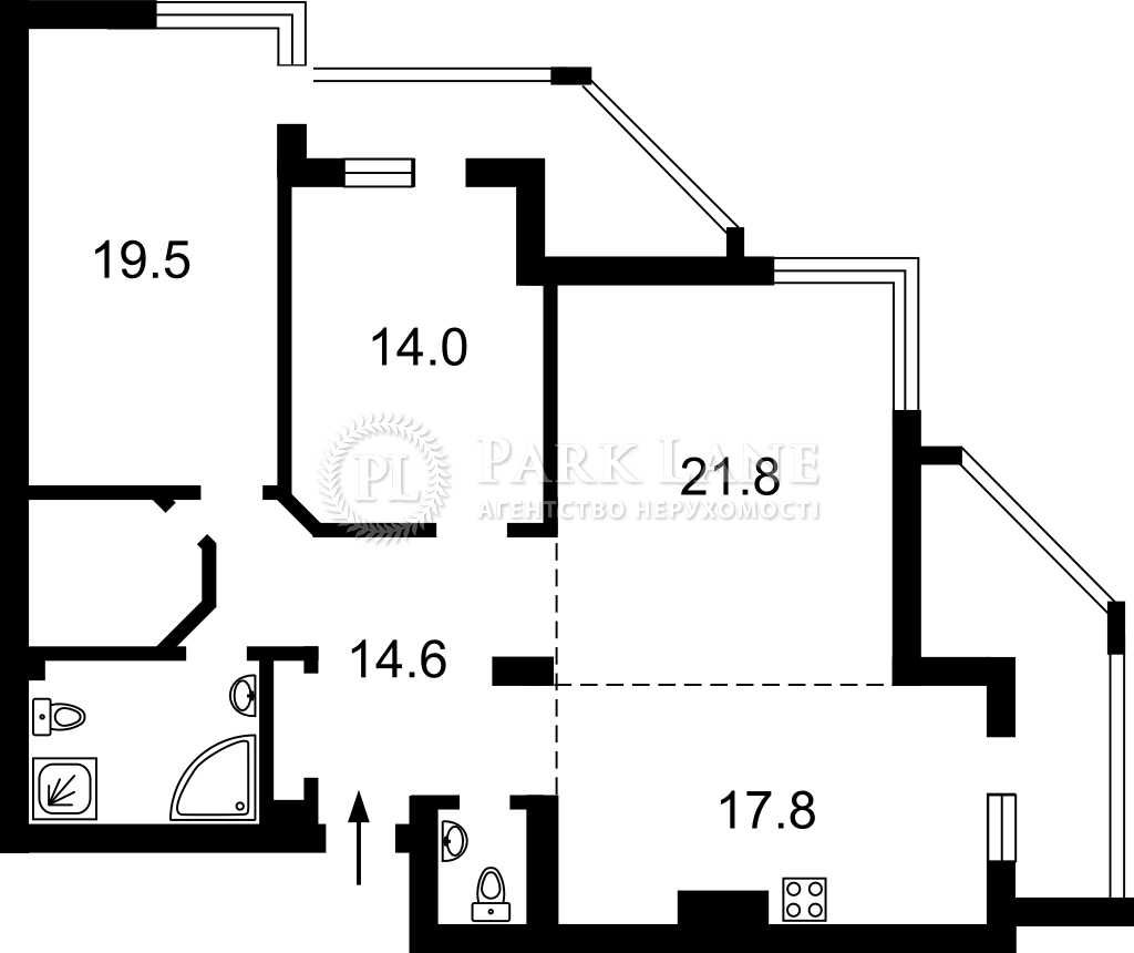 Продажа 3к квартиры (102м2) на Печерске! ЖК Митець, Коновальца 32в