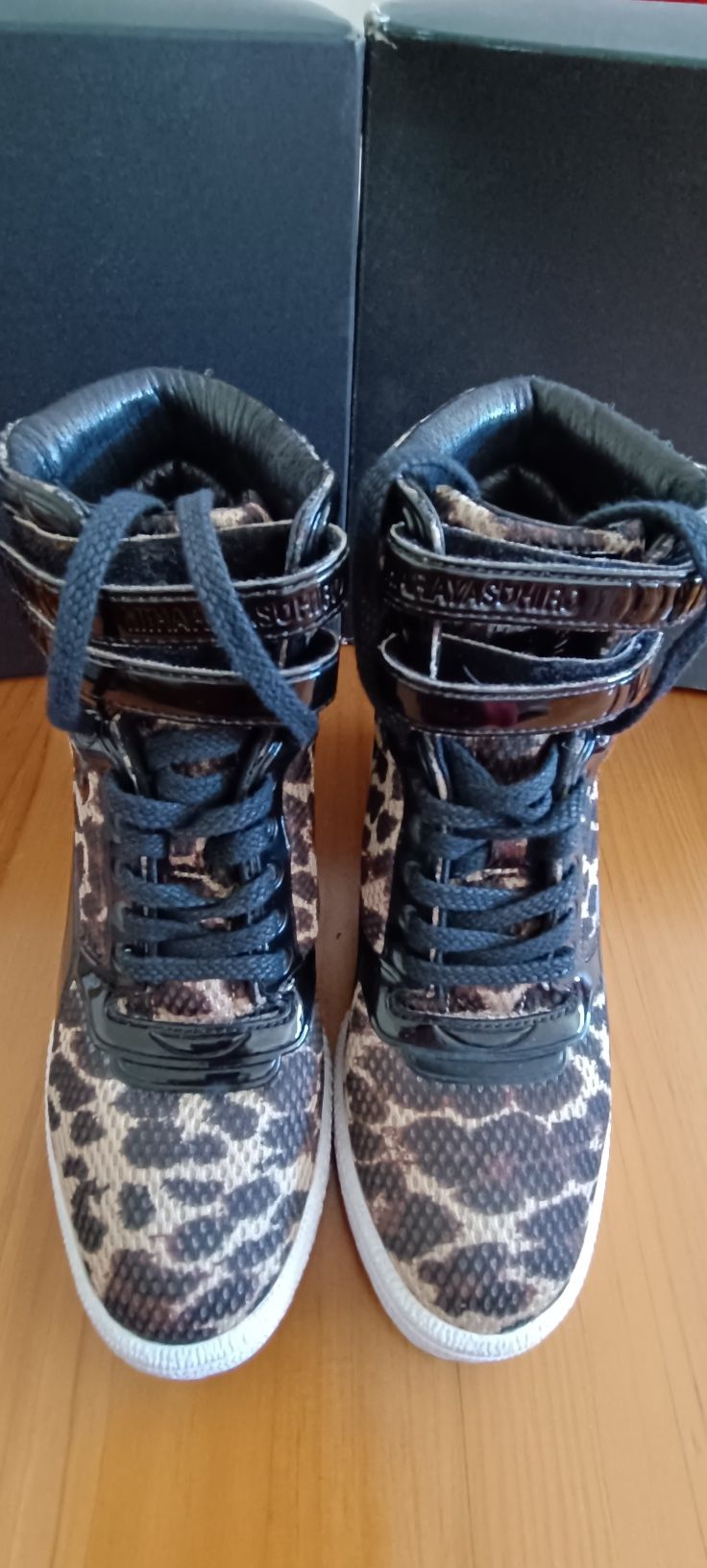 Puma MY-77 Leopard-Print High-Top