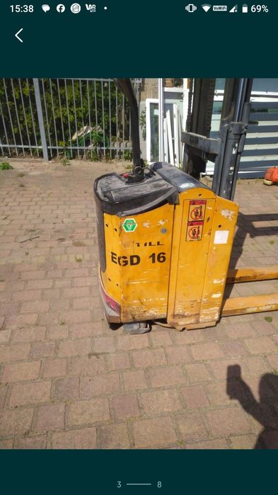 Wózek elektryczny, paleciak, sztaplarka Still 1.6tony maszt