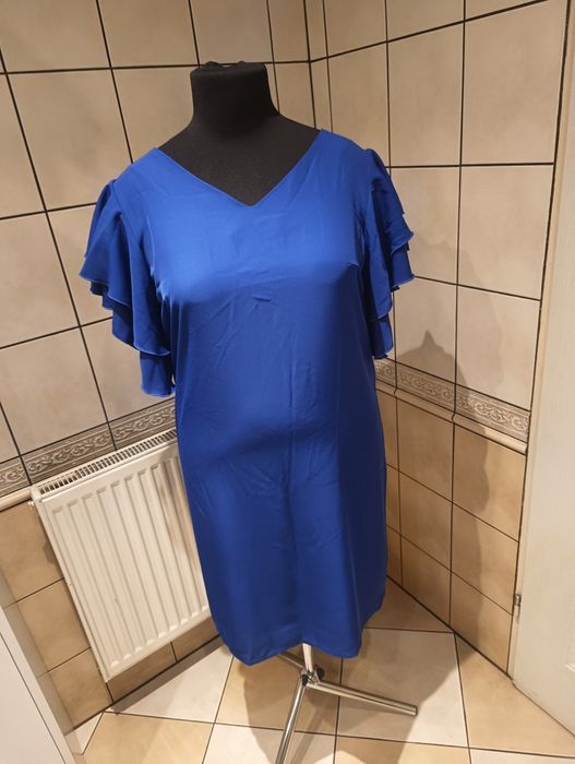 Sukienka chabrowa 46/48